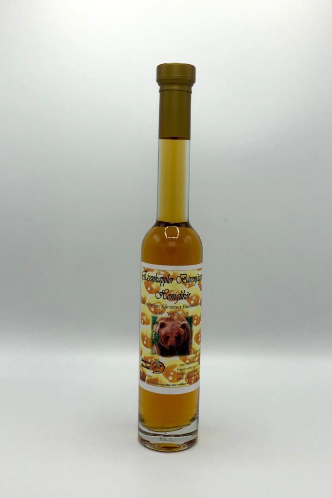 Eisenkappler Bärenjäger Honiglikör mit weißem Rum 200ml / 27,7% Vol. Alk.