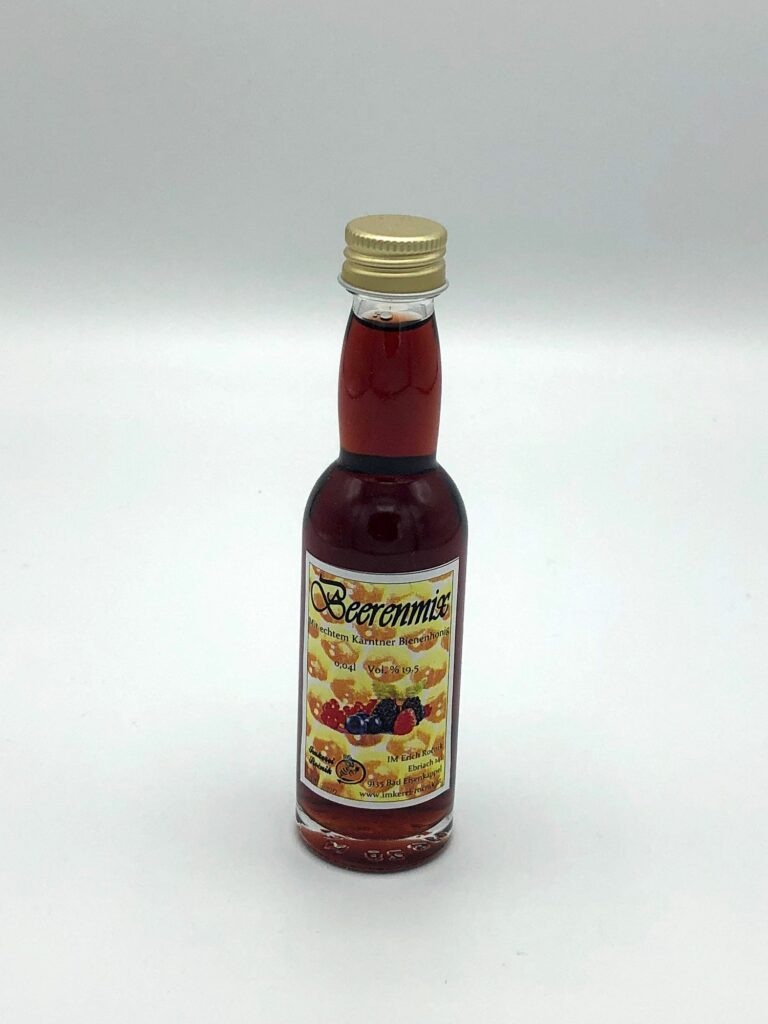 Honiglikör Beerenmix 40ml / 16,8% Vol. Alk.
