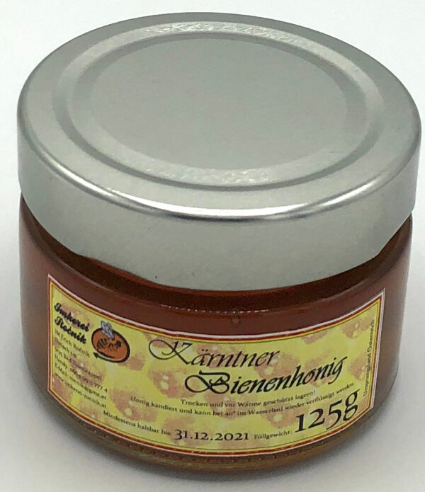 Kärntner Bienenhonig 125g – Bild 2