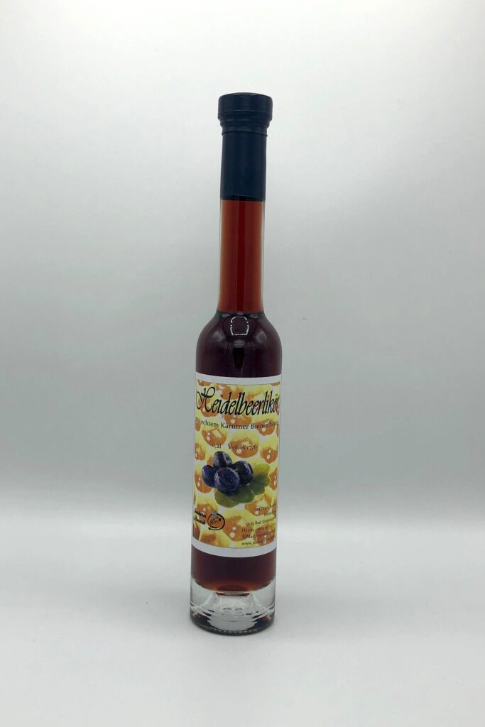 Honiglikör Heidelbeere 200ml / 17,6% Vol. Alk.