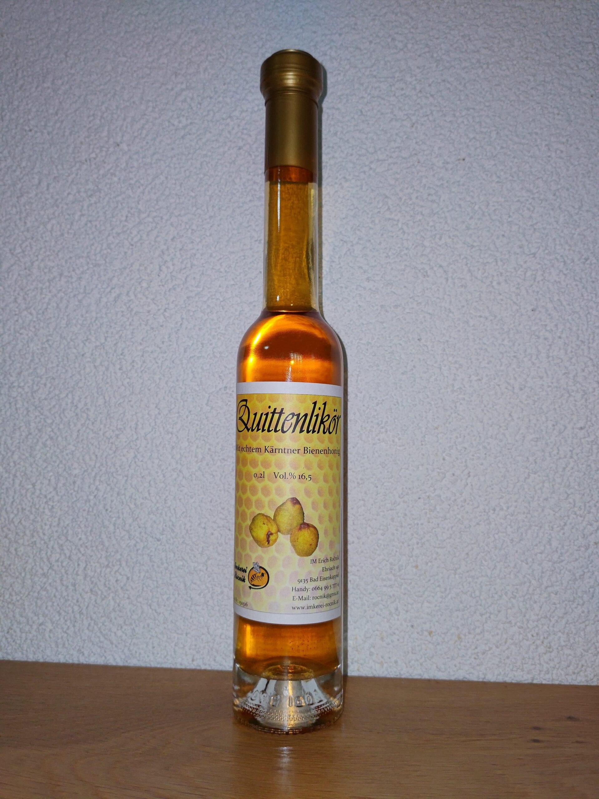 Honiglikör Quitte 200ml / 16,5% Vol. Alk.