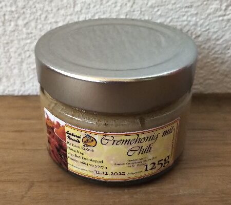 Cremehonig mit Chilli 125g