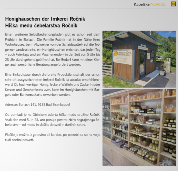 Eisenkappler Nachrichten
