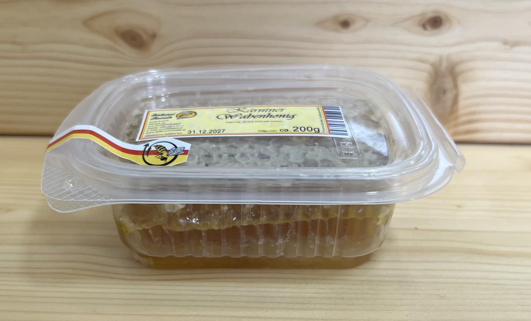 Kärntner Wabenhonig ca. 200g – Bild 3