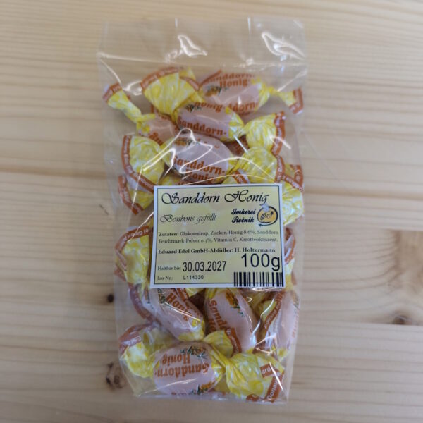 Sanddorn Honig Bonbons 100g